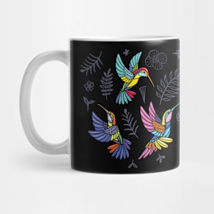 Colourful Hummingbirds, Sweet and Elegant Style Mug